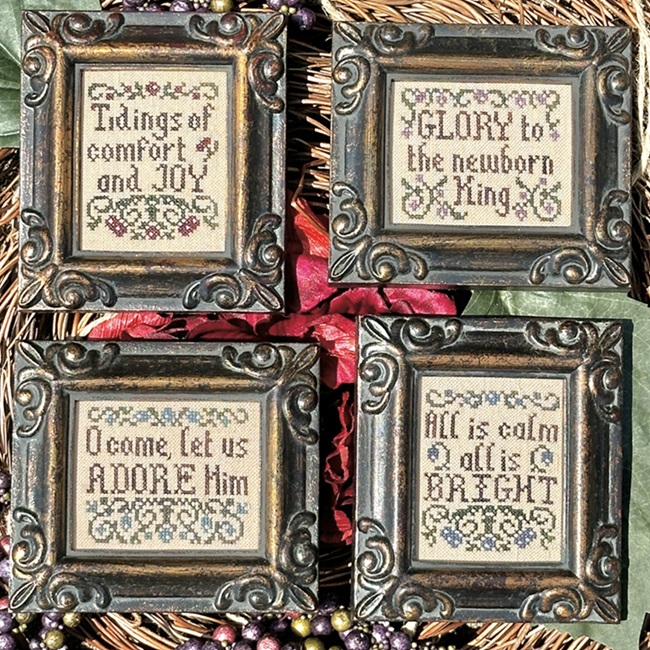 Christmas Pinkies IX - Cross Stitch Pattern