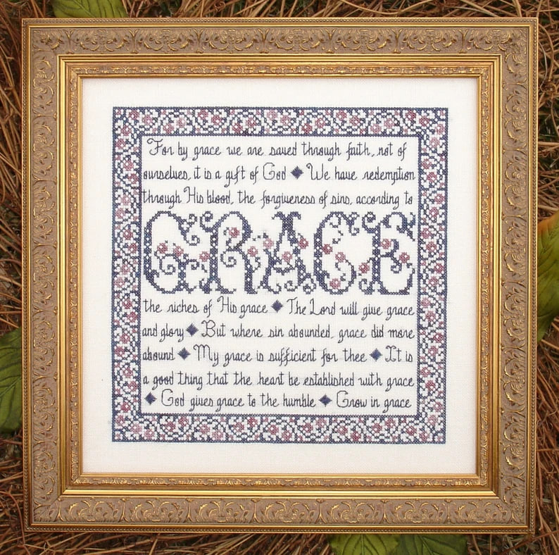 Building Blocks - Grace - Cross Stitch Pattern