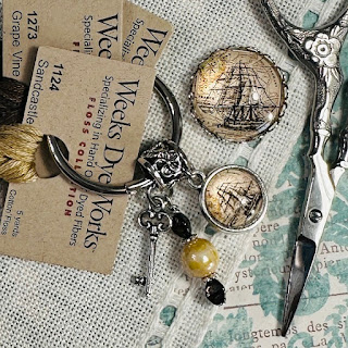 Antique Ship Thread Keep