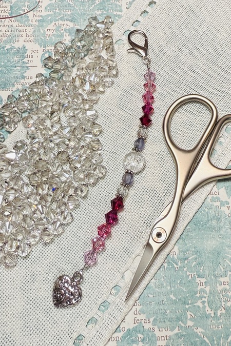 A Mother's Heart Scissor Fob