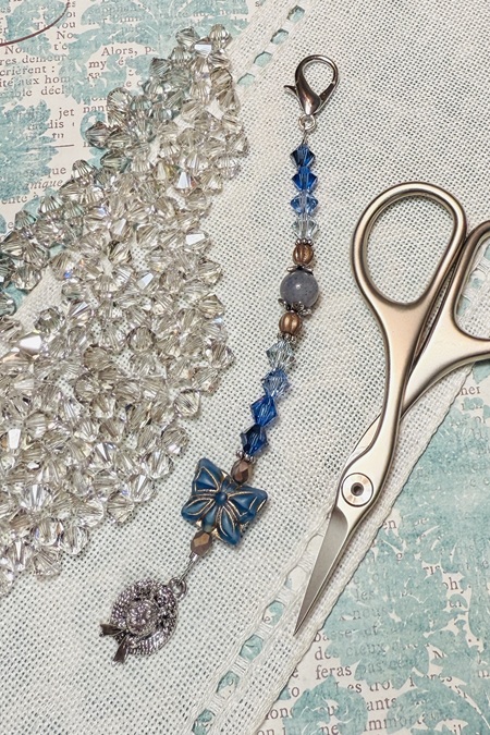Bluebonnet Scissor Fob