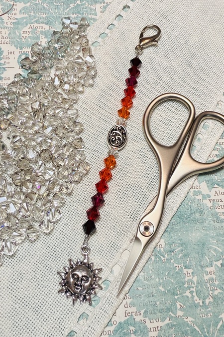 Sunrise Scissor Fob