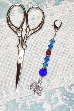 Petit Plume Mini Scissors Fob