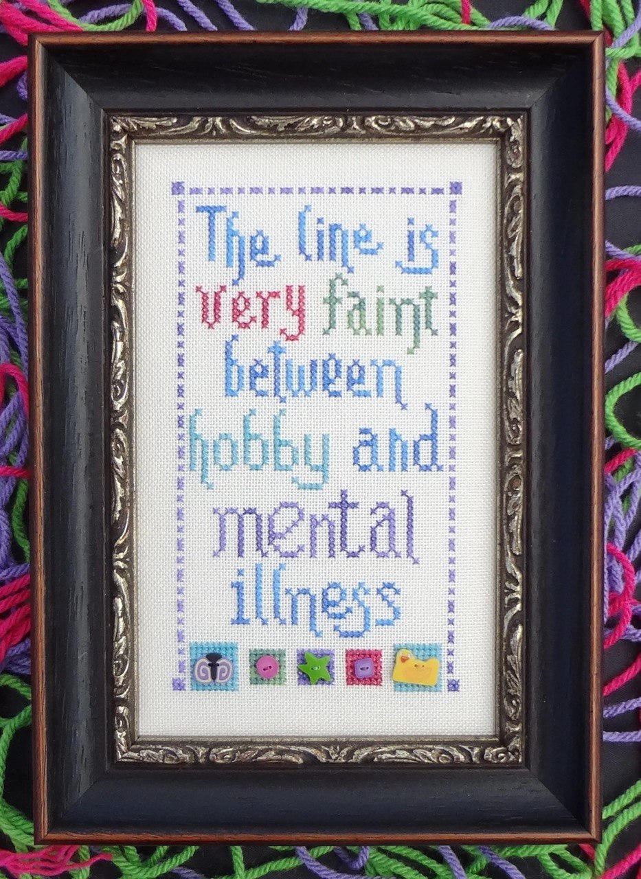 Very Faint Line, A - Cross Stitch Pattern