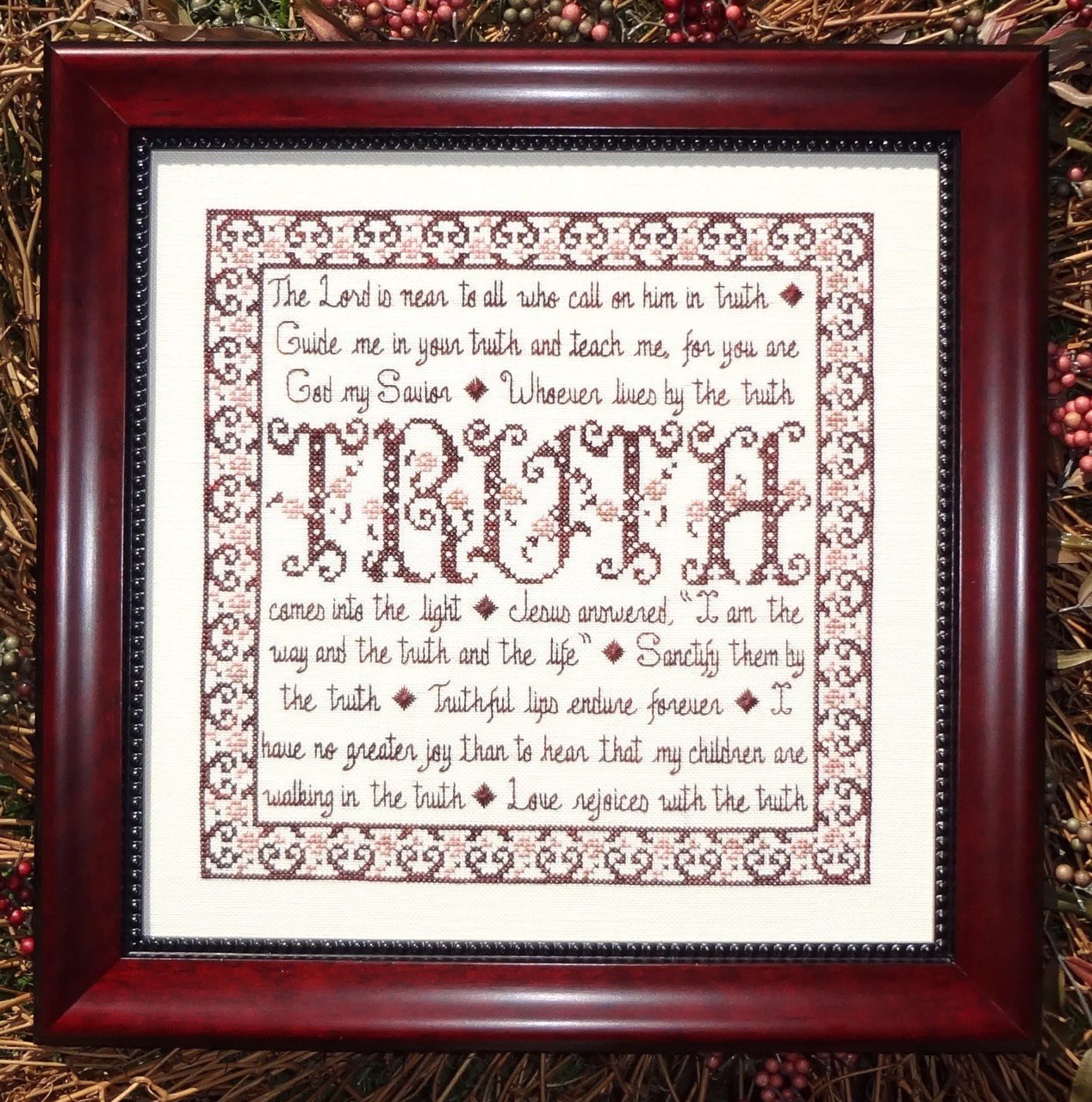 Building Blocks - Truth - Cross Stitch Pattern