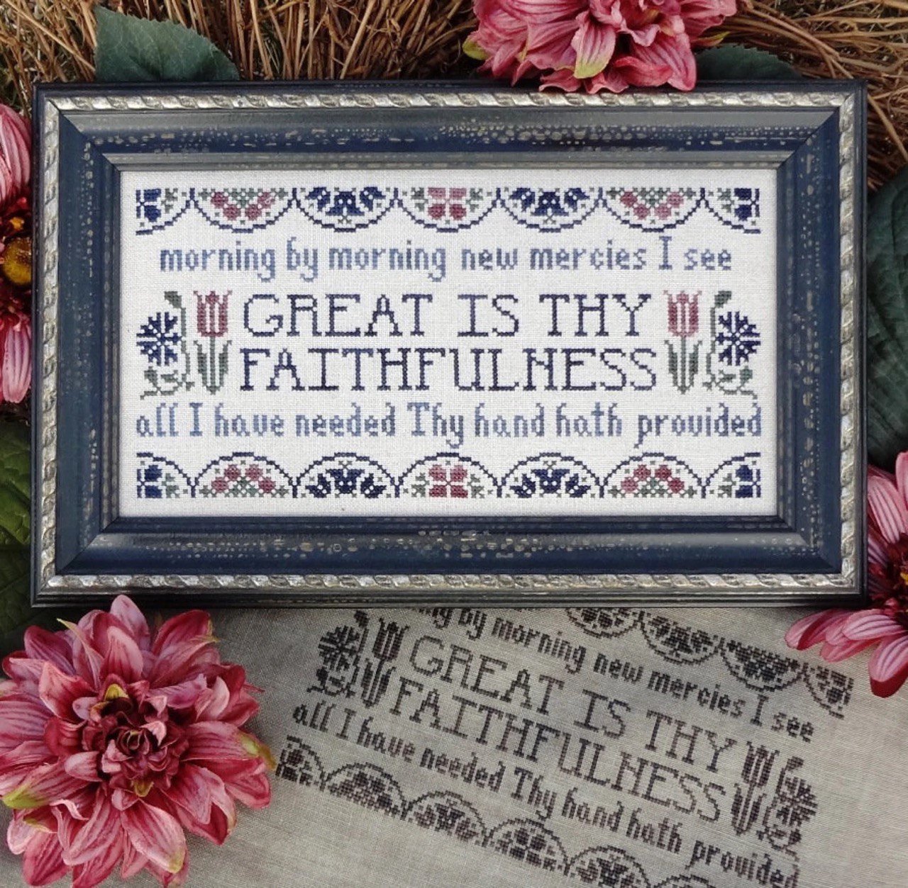 Great is Thy Faithfulness - Cross Stitch Pattern