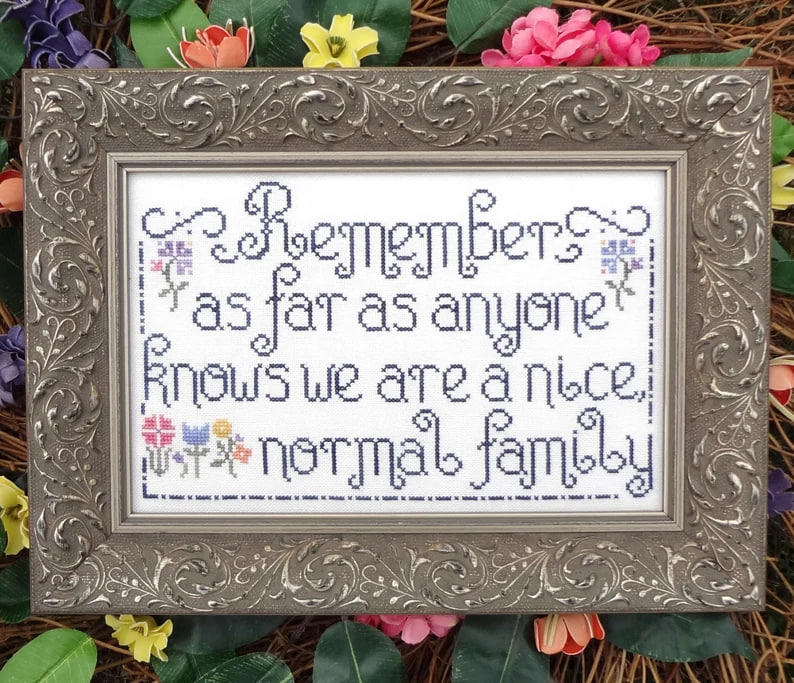 Normal Family - Cross Stitch Pattern