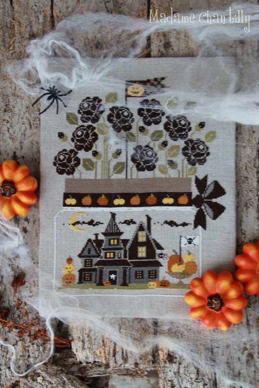 Halloween in a Jar - Cross Stitch Pattern