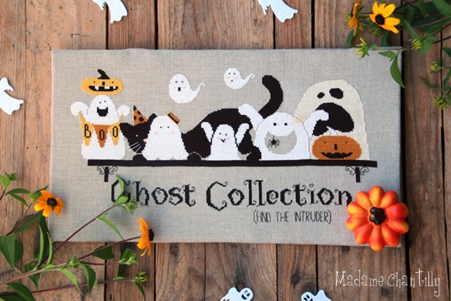 Ghost Collection - Halloween Cross Stitch Pattern