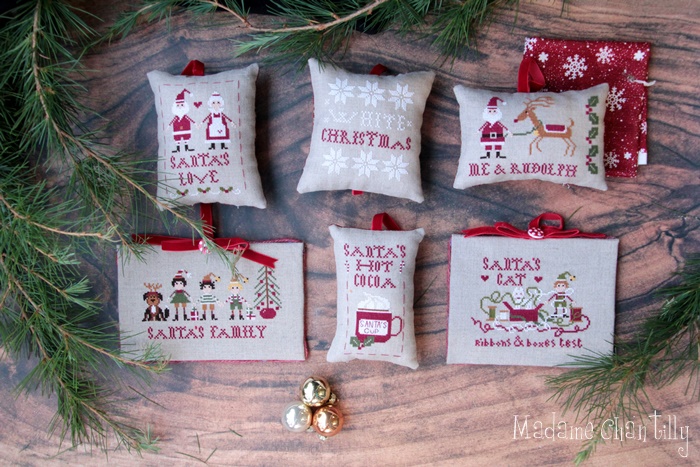 Christmas Pillows - Cross Stitch Pattern