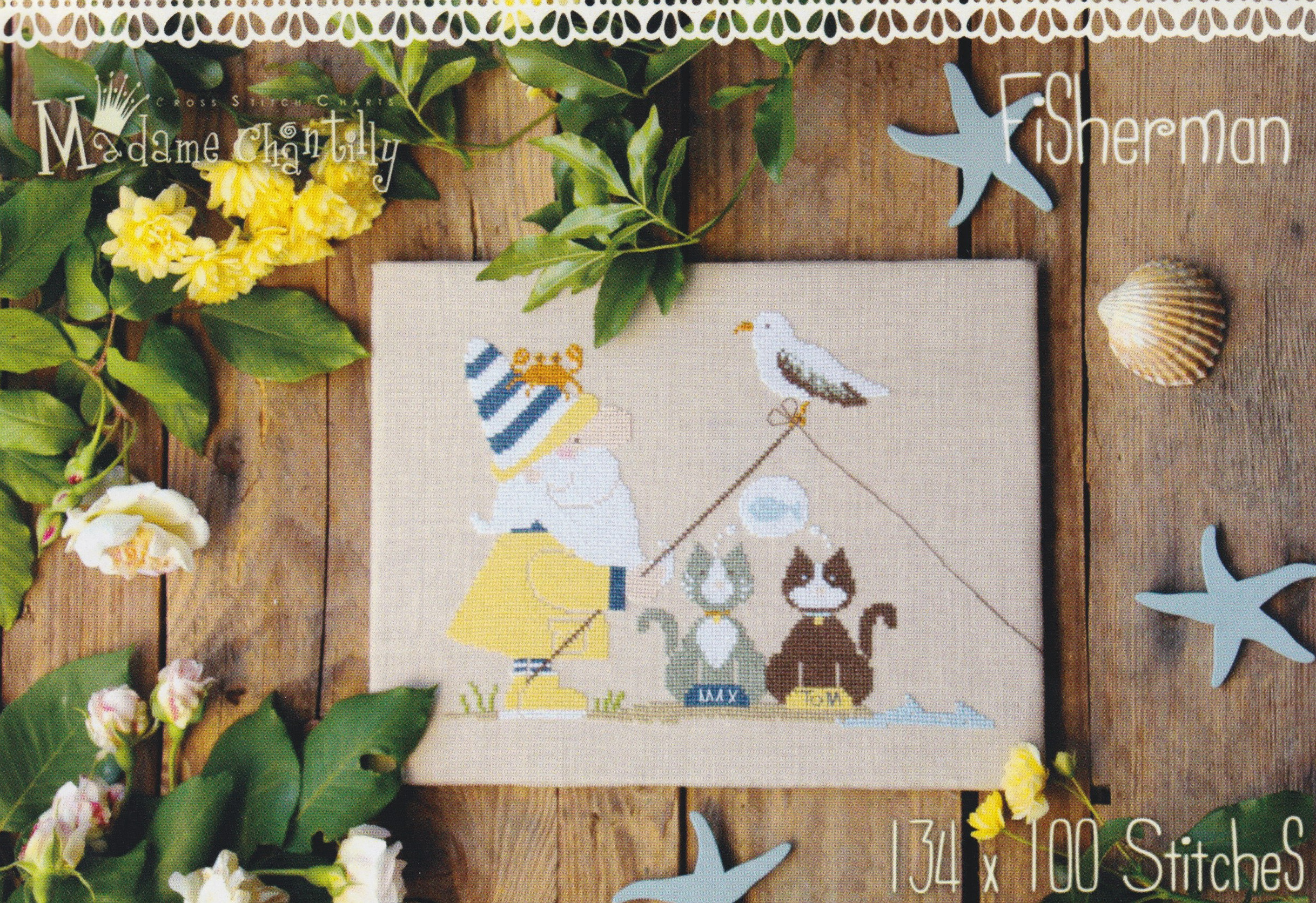 Fisherman - Cross Stitch Pattern