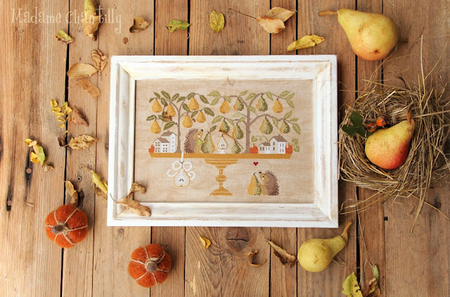 Pear Forest - Cross Stitch Pattern