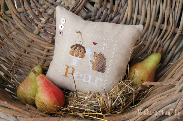 "P" Is For Pear - Cross Stitch Pattern