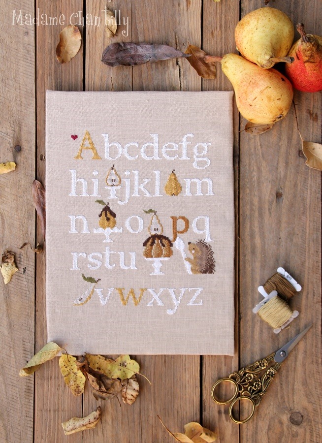 Pear Sampler - Cross Stitch Pattern