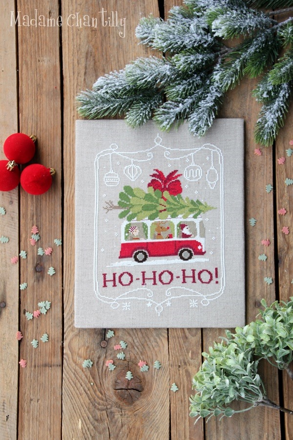 Christmas Van - Cross Stitch Pattern