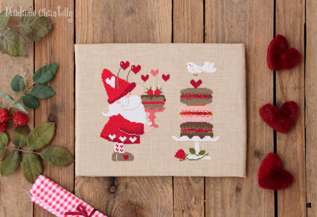 Valentines Day Gnome 2026 - Cross Stitch Pattern