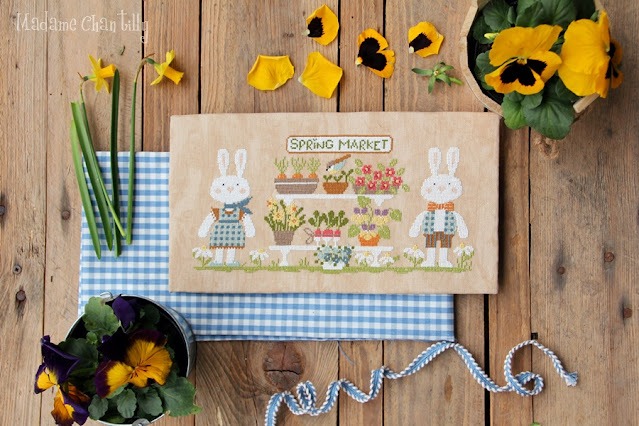 Spring Market - Cross Stitch Pattern