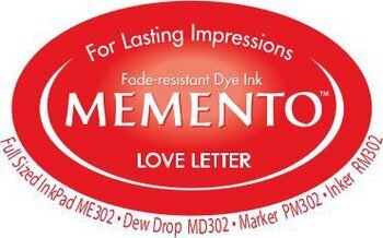 Memento Dew Drop Ink Pads - Love Letter