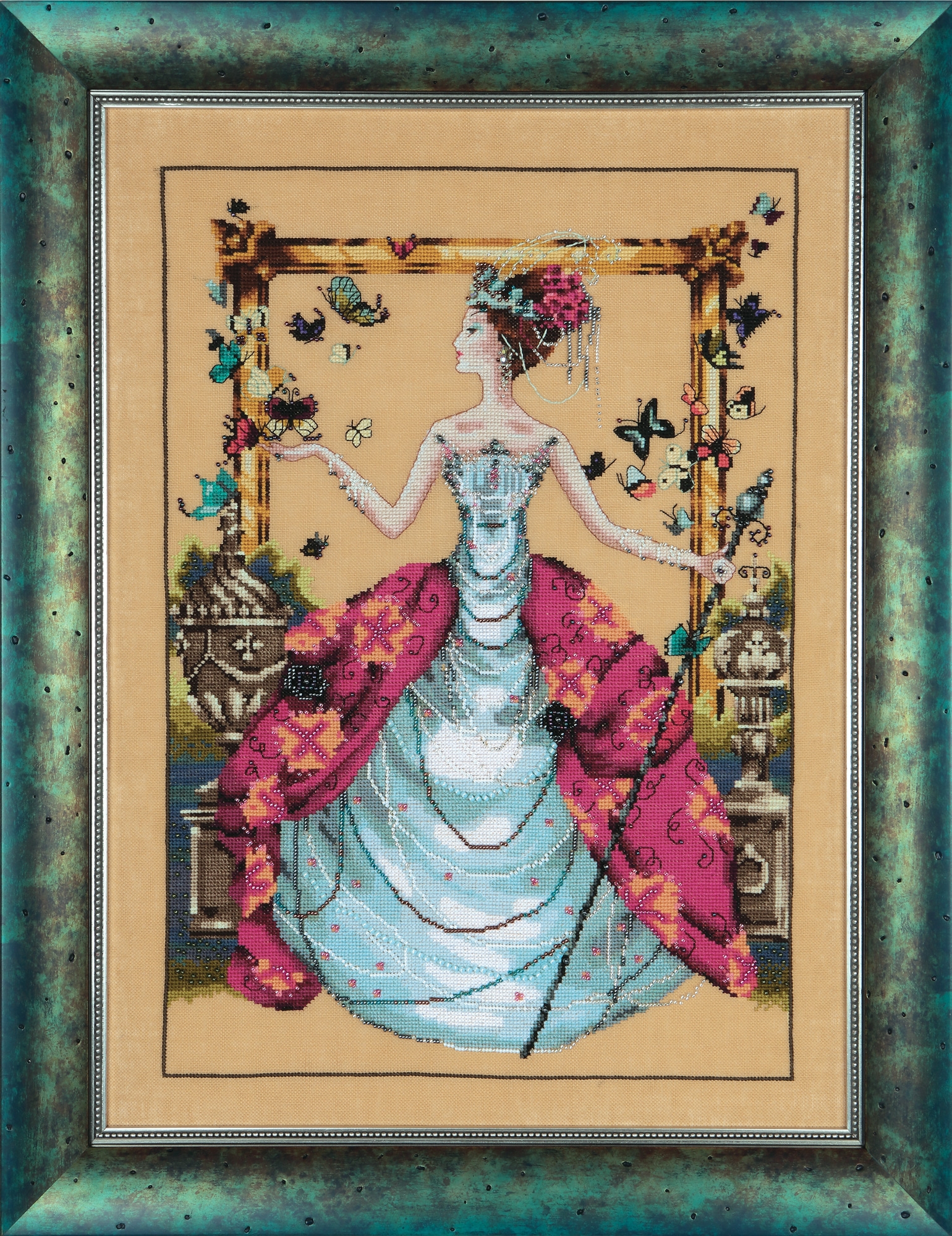Queen Mariposa - Mirabilia Cross Stitch Pattern