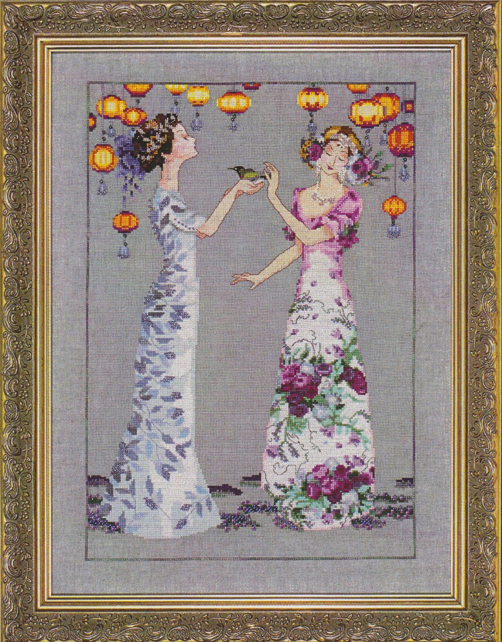 Garden Party - Cross Stitch Pattern