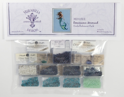 Renaissance Mermaid - Mirabilia Embellishment Pack