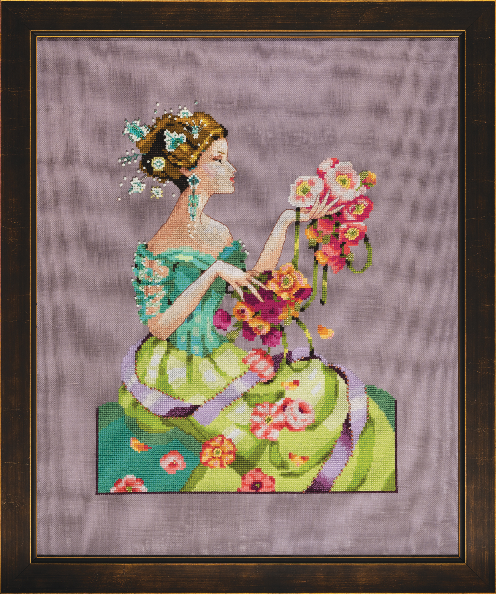 Lavender Mist - Cross Stitch Pattern