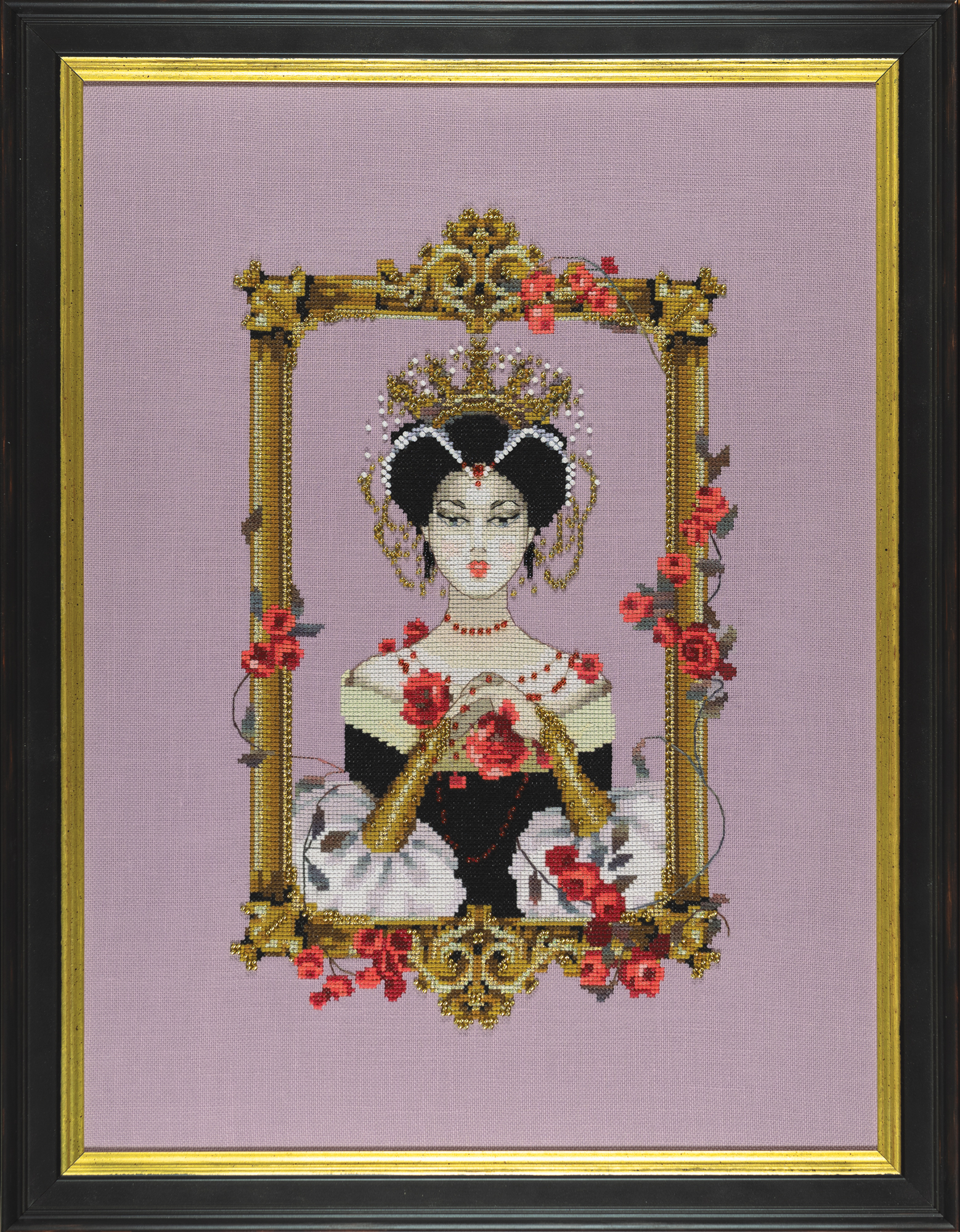 Portrait Queen - Cross Stitch Pattern