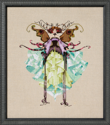 The Gatehouse Guardian - Cross Stitch Pattern, zoomed in. Select this picture to zoom back out.