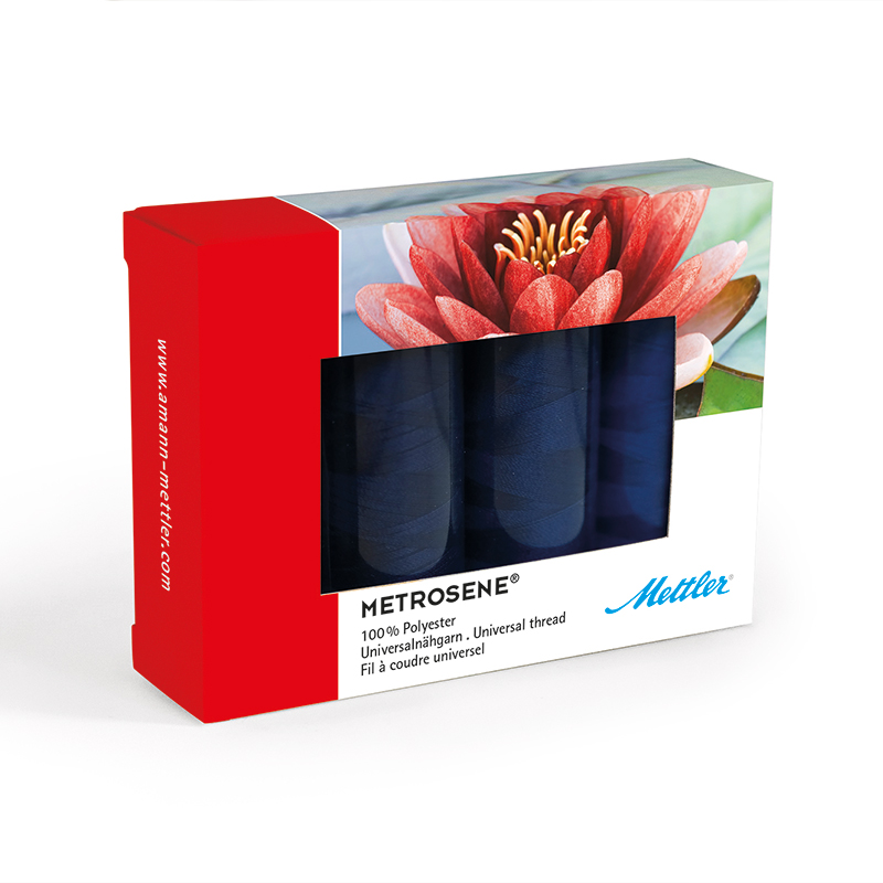 Metrosene Thread Kit 4 Spools Navy
