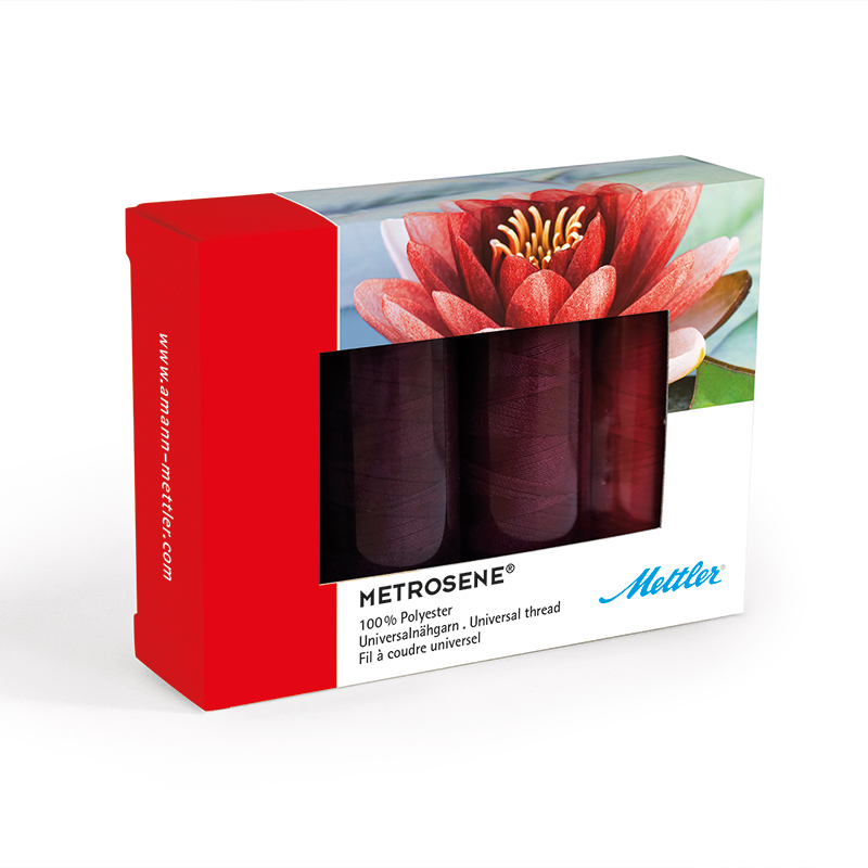 Metrosene Thread Kit 4 Spools Red