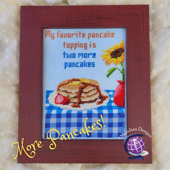 More Pancakes! - Cross Stitch Pattern