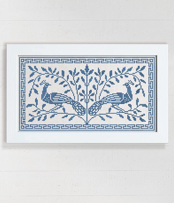 The Peacock Tree - Cross Stitch Pattern