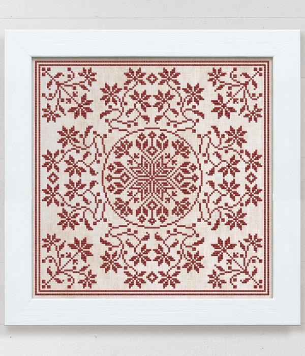 Yuletide Cushion - Cross Stitch Pattern