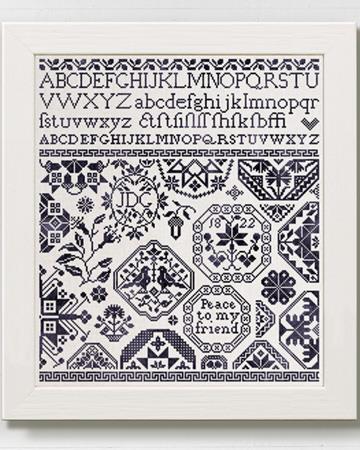 Peace to my Friend - Cross Stitch Pattern