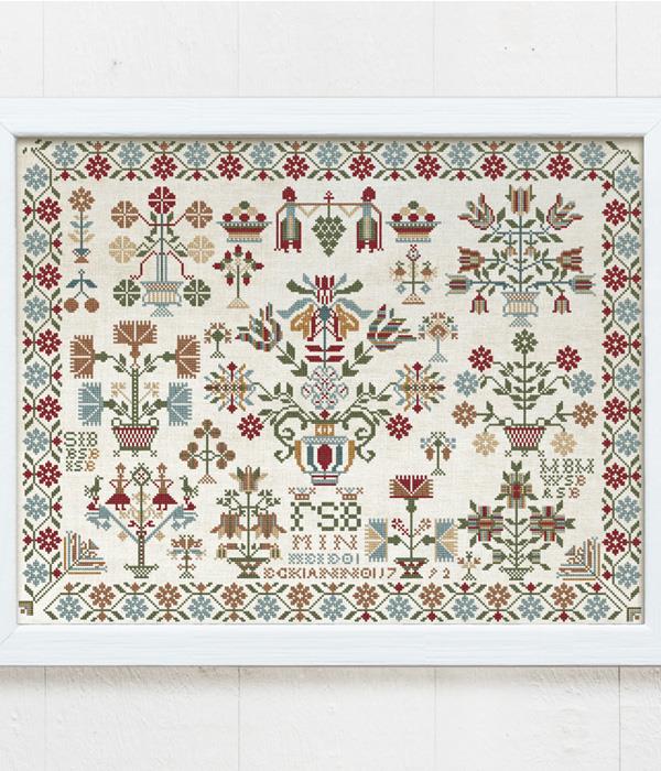 Frouwke Sijmens Bos 1792 - Cross Stitch Pattern
