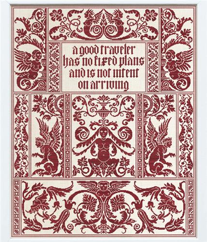 The Good Traveler - Cross Stitch Pattern