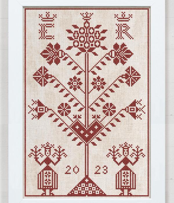 A Tree of Friendship - Cross Stitch Pattern