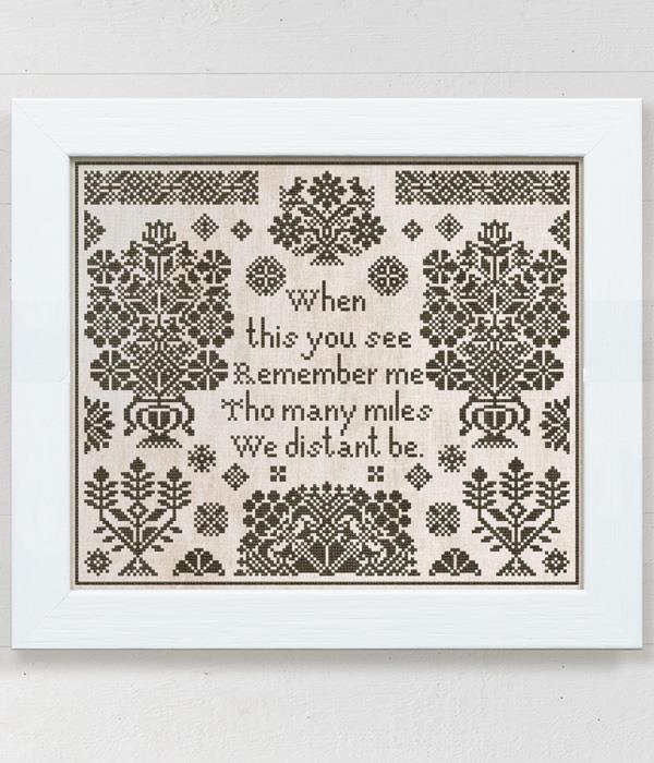 When This You See, Remember Me - Cross Stitch Pattern