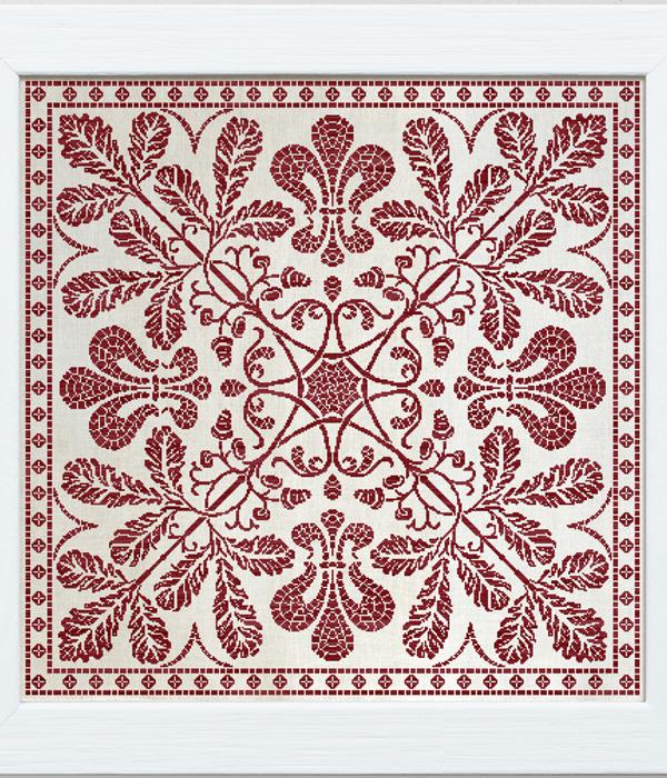 The Cologne Cathedral Mosaic - Cross Stitch Pattern