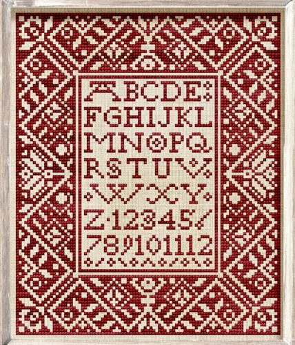 A Winter Alphabet- Cross Stitch Pattern