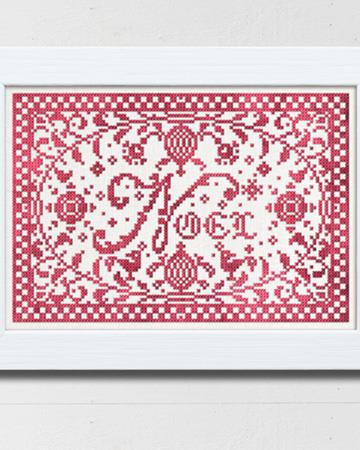 Noel - A Christmas Pincushion - Cross Stitch Pattern
