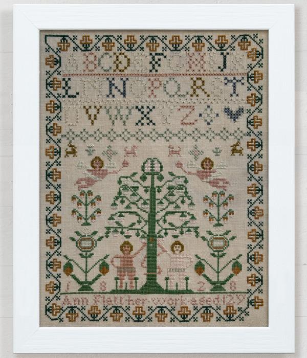 Ann Flatt, 1828 - Christian Cross Stitch Pattern