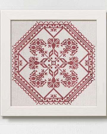 A Quaker Medallion - Cross Stitch Pattern