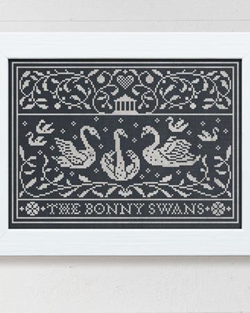 The Bonny Swans - Cross Stitch 