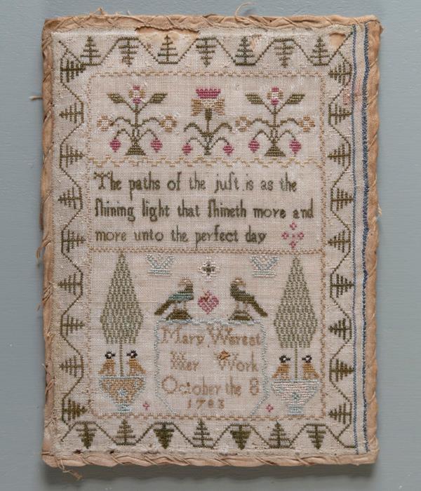 Mary Wereat, 1783 - Cross Stitch Pattern