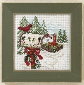 Holiday Delivery - Beaded Cross Stitch Kit