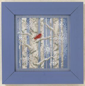 Winter Woods - Beaded Cross Stitch Kit