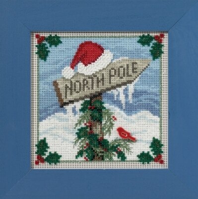 North Pole - Beaded Cross Stitch Kit
