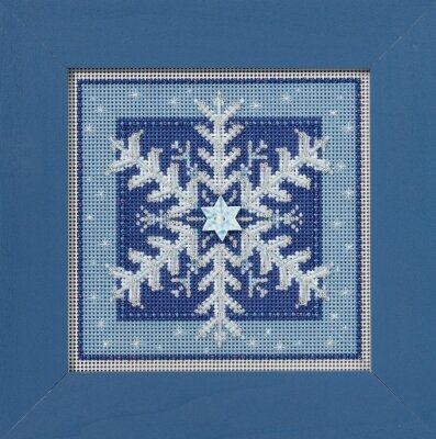 Crystal Snowflake - Beaded Cross Stitch Kit