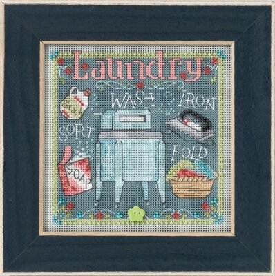 Laundry - Beaded Cross Stitch Kit